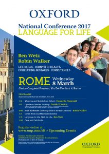 Oxford National Conference Oxford University Press formazione docenti corso di formazione Centro Congressi