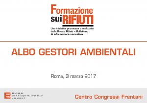 EDA PRO formazione sui rifiuti rifiuti seminario