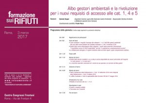 Formazione sui rifiuti rifiuti EDA PRO seminario