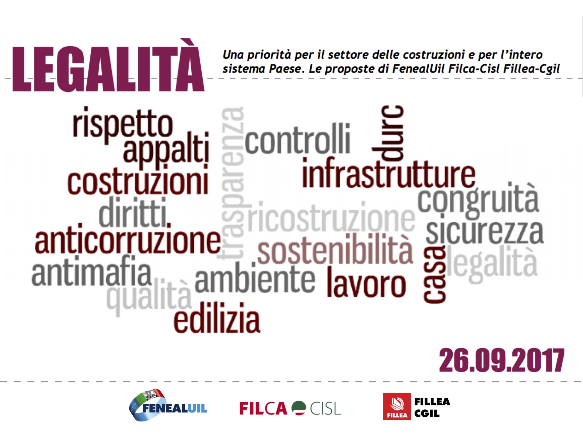 Legalità nel contesto del settore delle costruzioni