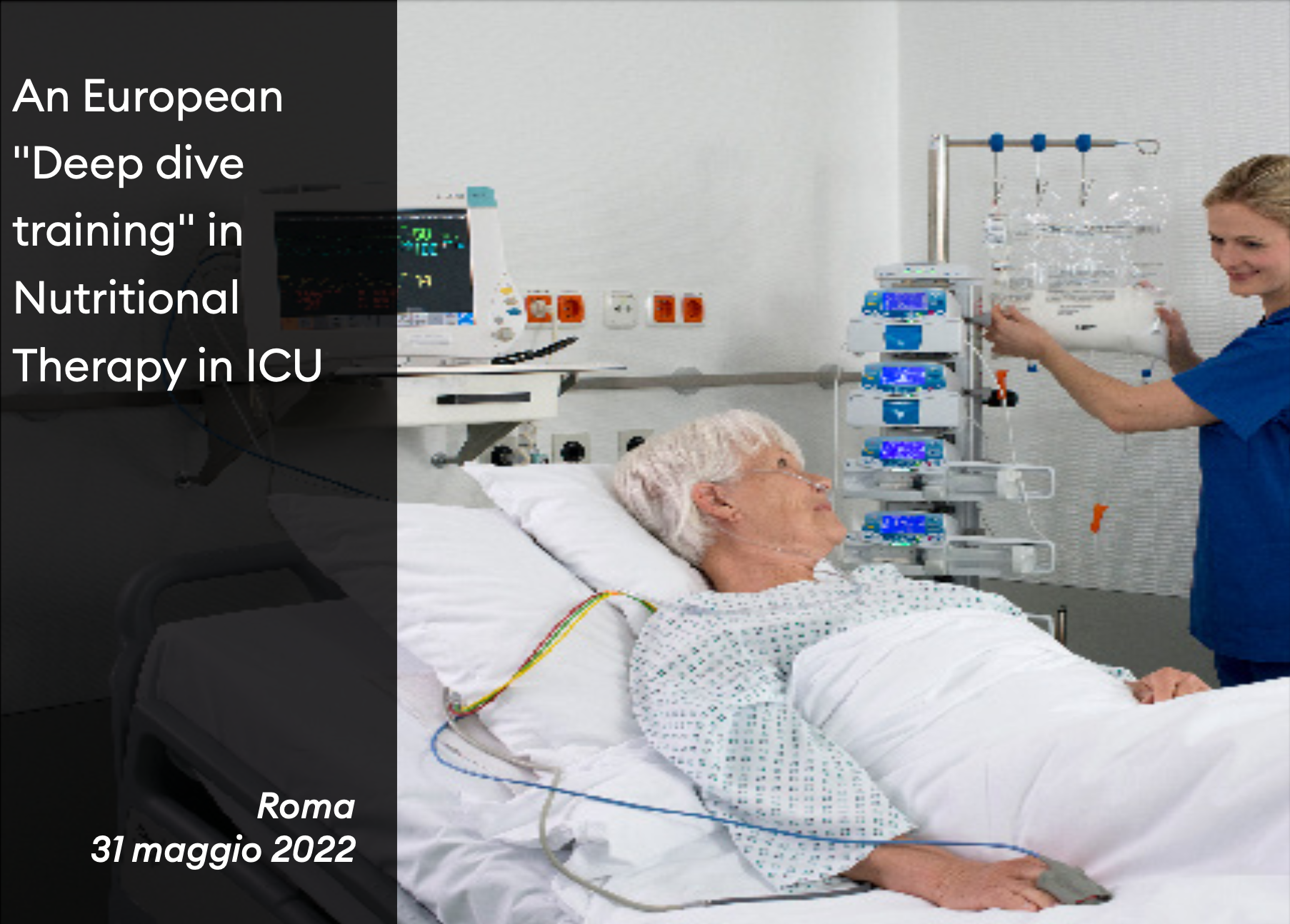 Corso SIAARTI: An European "Deep dive training" in Nutritional Therapy in ICU 31 maggio 2022