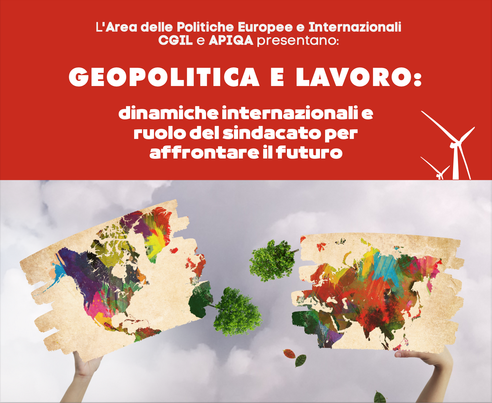 locandina evento CGIL e APIQA