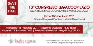Legacoop Lazio Centro Congressi Frentani cooperazione congresso