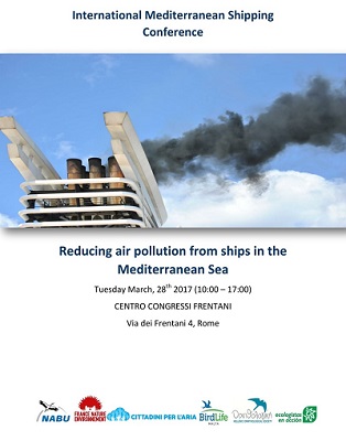 International Mediterranean Shipping Conference convegno emissioni navali inquinamento dell'aria Mar Mediterraneo