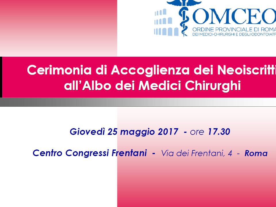 ordine medici centro congressi frentani
