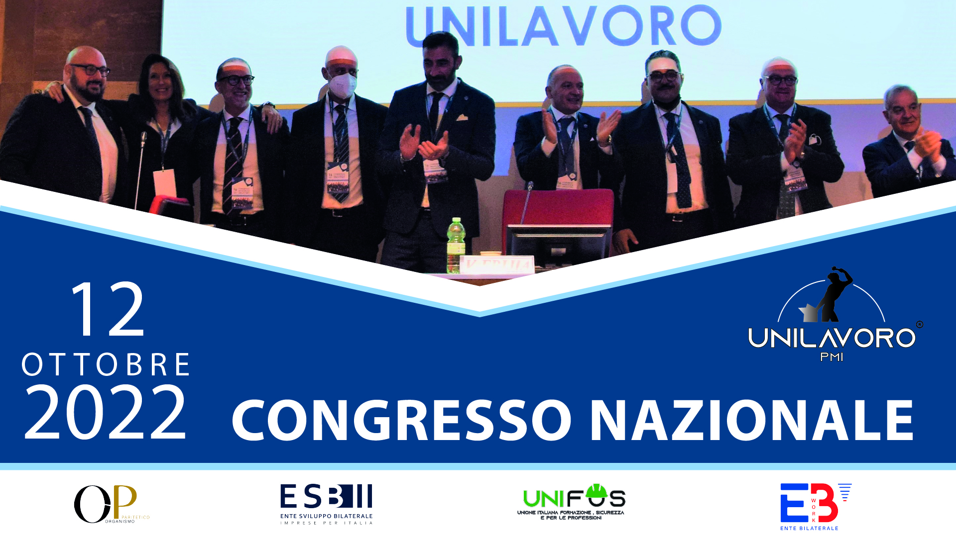 Locandina del Congresso nazionale Unilavoro PMI 2022